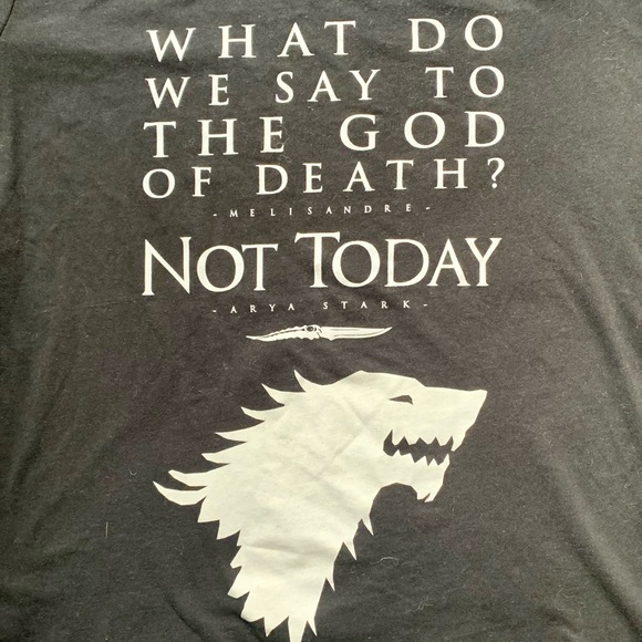 HBO GAME OF THRONES T-shirt Not Today - Picture 9 of 10